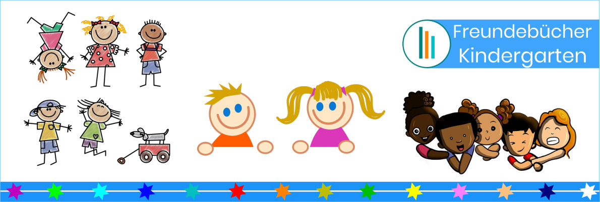 Freundebücher Kindergarten